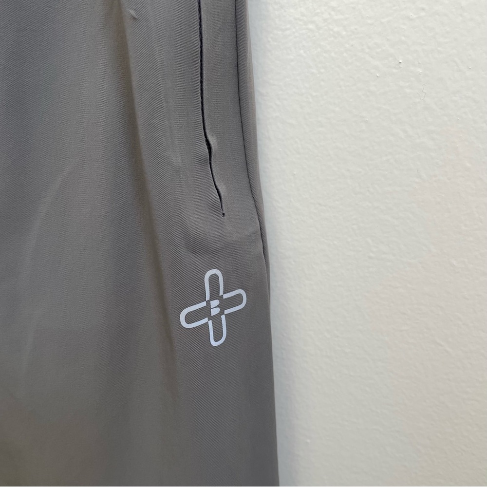 Jian Ye Basic Unit Gray Technical Track Jogger Pa… - image 6